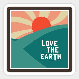 Love The Earth Sticker